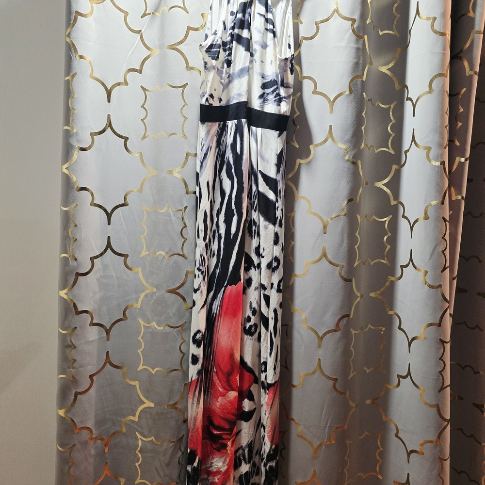 Bisou Bisou Zebra Print Dress